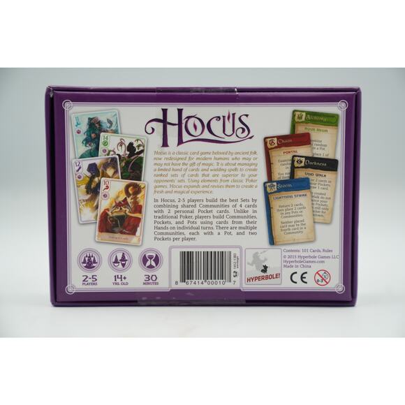 Hocus Card Game | Hyperbole Games | Magical Poker Variant - Picture 2 of 4